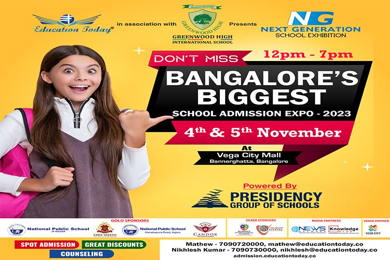 Bangalore Biggests School Admission Expo 2023