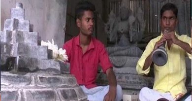 Using stone, Class 12 student makes Nadaswaram which is usually made of wood