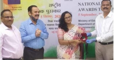 Jamshedpur’s Ishita De receives National Teachers Award