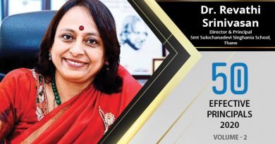 Effective Principals 2020 | Dr. Revathi Srinivasan, director & Principal of Smt Sulochanadevi Singhania School