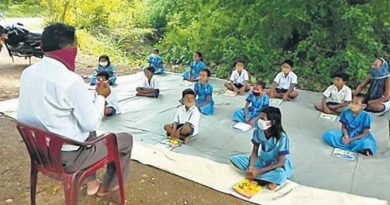 Classes under trees; lessons on WhatsApp, TV as schools go on in MP