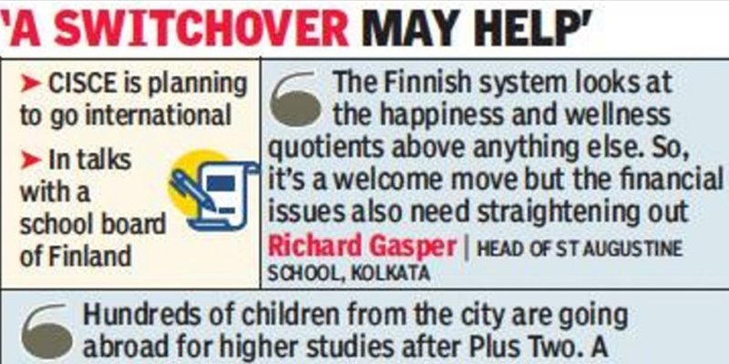 CISCE likely to become an international board