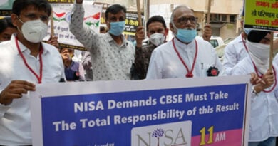 NISA protests at CBSE Headquarter demanding justice on Tabulation Policy & safety of teachers - Education News