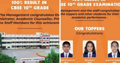 Sri Sharada Public School secures 100% results in Class 10 CBSE board examination 2021- Education News