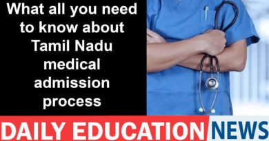 NEET UG: All you need to know about Tamil Nadu medical admission process and cut-off – Education News India