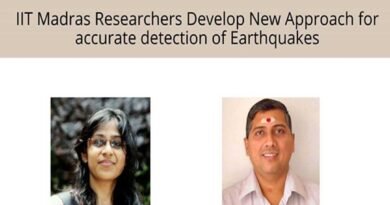 IIT Madras Researchers Develop New Approach For Accurate Detection Of Earthquakes