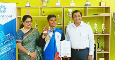 EUROSCHOOL NORTH CAMPUS BANGALORE SUBRAM GOWDA OF GRADE-7, EXCELS AT THE INDO NEPAL CHAMPIONSHIP