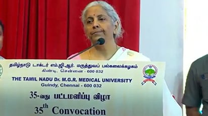 Nirmala Sitharaman vouches for Tamil-medium education in medical courses