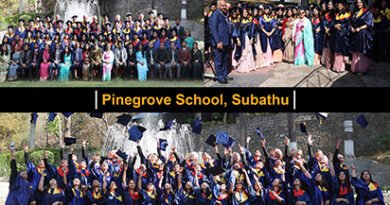 Mouassem Al-hayya The Seasons Of Life Graduation Ceremony 2022-23 at Pinegrove School, Subathu