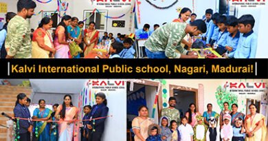 XENO SCIENCE FAIR-2023 Greetings from Kalvi International Public school, Nagari, Madurai!