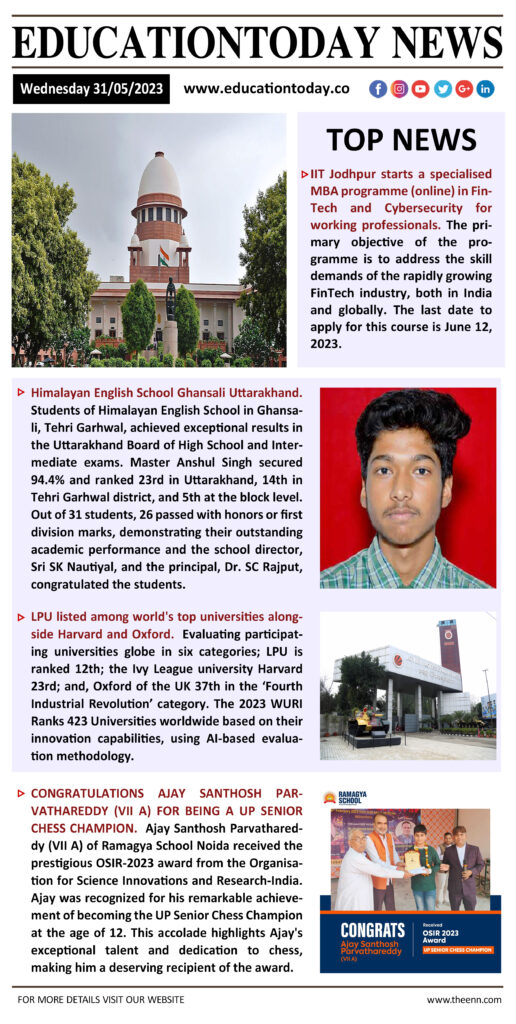 Education News India