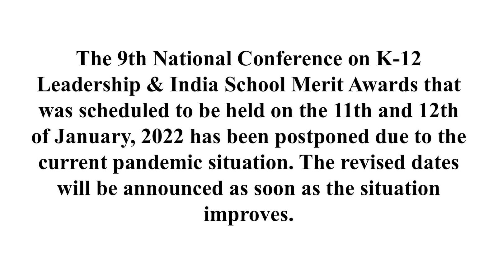 national conference on and awards 2021